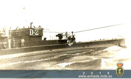 1953. Transbordo en la mar del Comandante de la Flotilla del G-7 al D-2